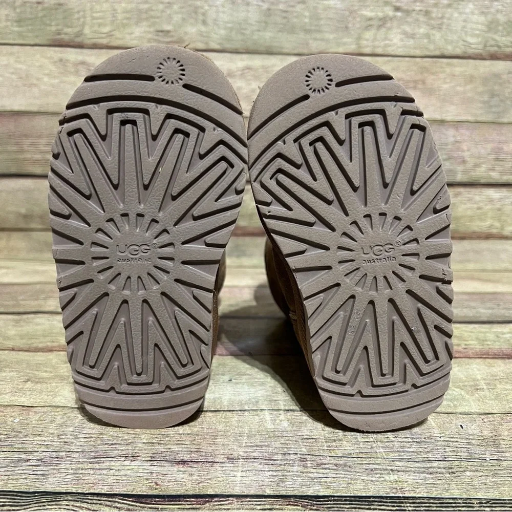 Ugg Brown Suede Florence Winter Boots